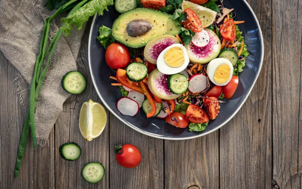 the best keto diet for weight loss consists of boiled egg avocado green vegetables