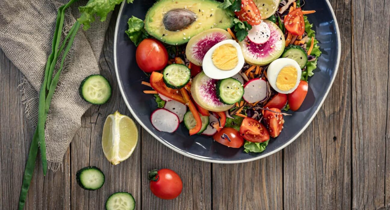 the best keto diet for weight loss consists of boiled egg avocado green vegetables